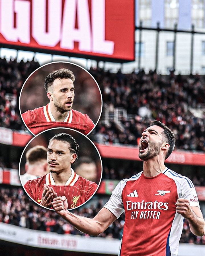  梅里諾本賽季英超5次踢前鋒，進(jìn)球數平努涅斯&若塔，超霍伊倫等人