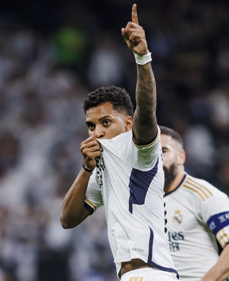  大場(chǎng)面先生！羅德里戈歐冠淘汰賽進(jìn)球：對馬競1球,曼城+切爾西7球